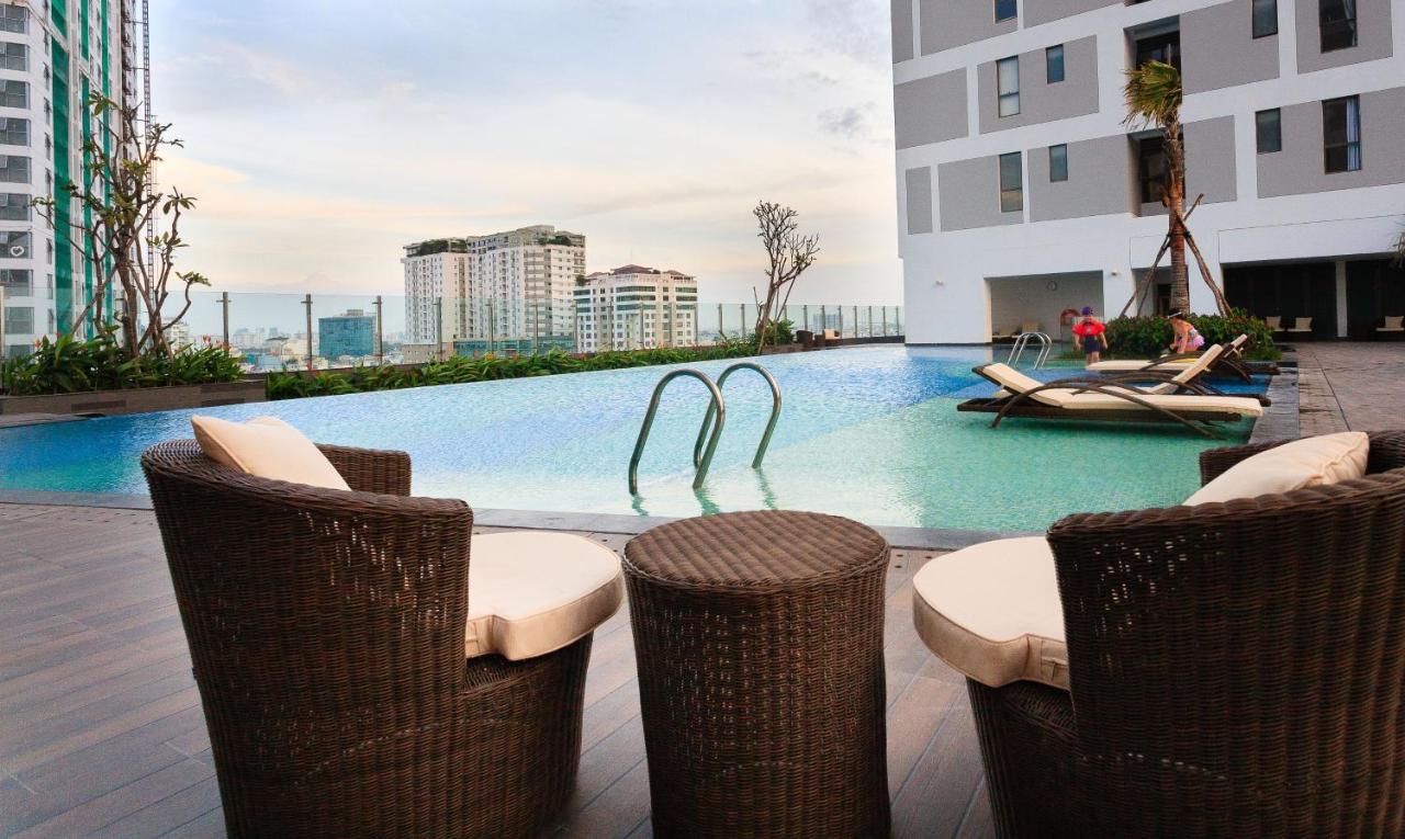 Rivergate Apartment - Gym & Pool โฮจิมินห์ซิตี้ ภายนอก รูปภาพ